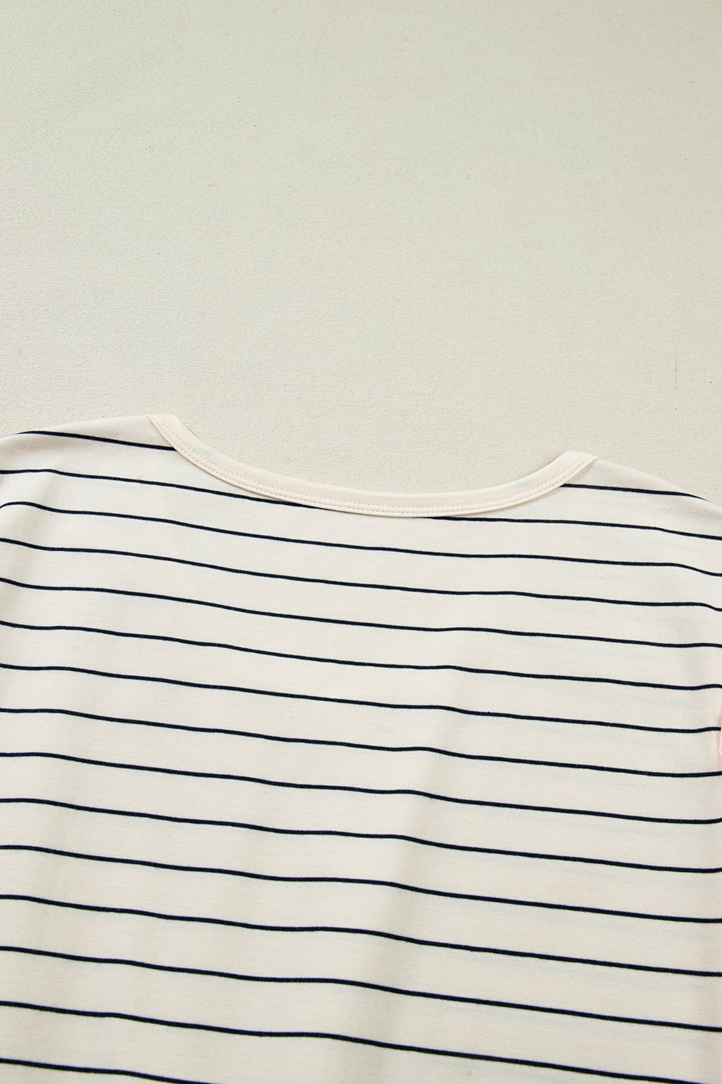 Threaded Pear Mabel Stripe Drawstring Tunic Tank