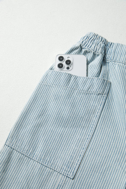 Threaded Pear Scarlett Rise Drawstring Waist Jeans