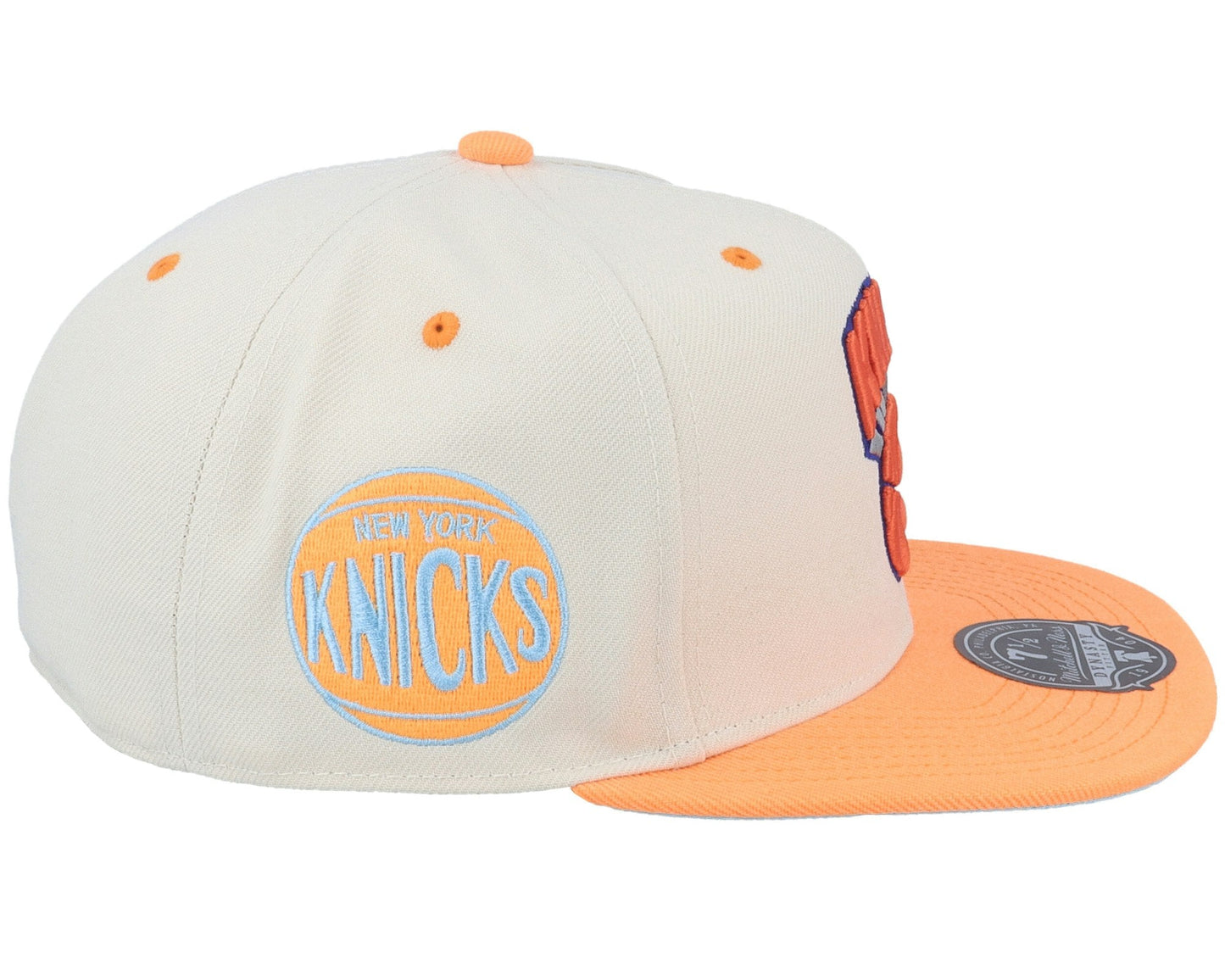 Men's Mitchell & Ness NBA Hop On Fitted NBA Knicks - Off White