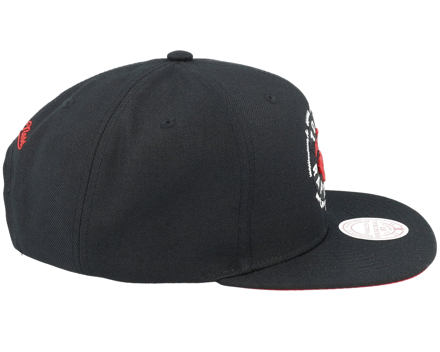 Mitchell & Ness Men's NBA Embroidery Glitch Snapback Raptors Snapback Caps