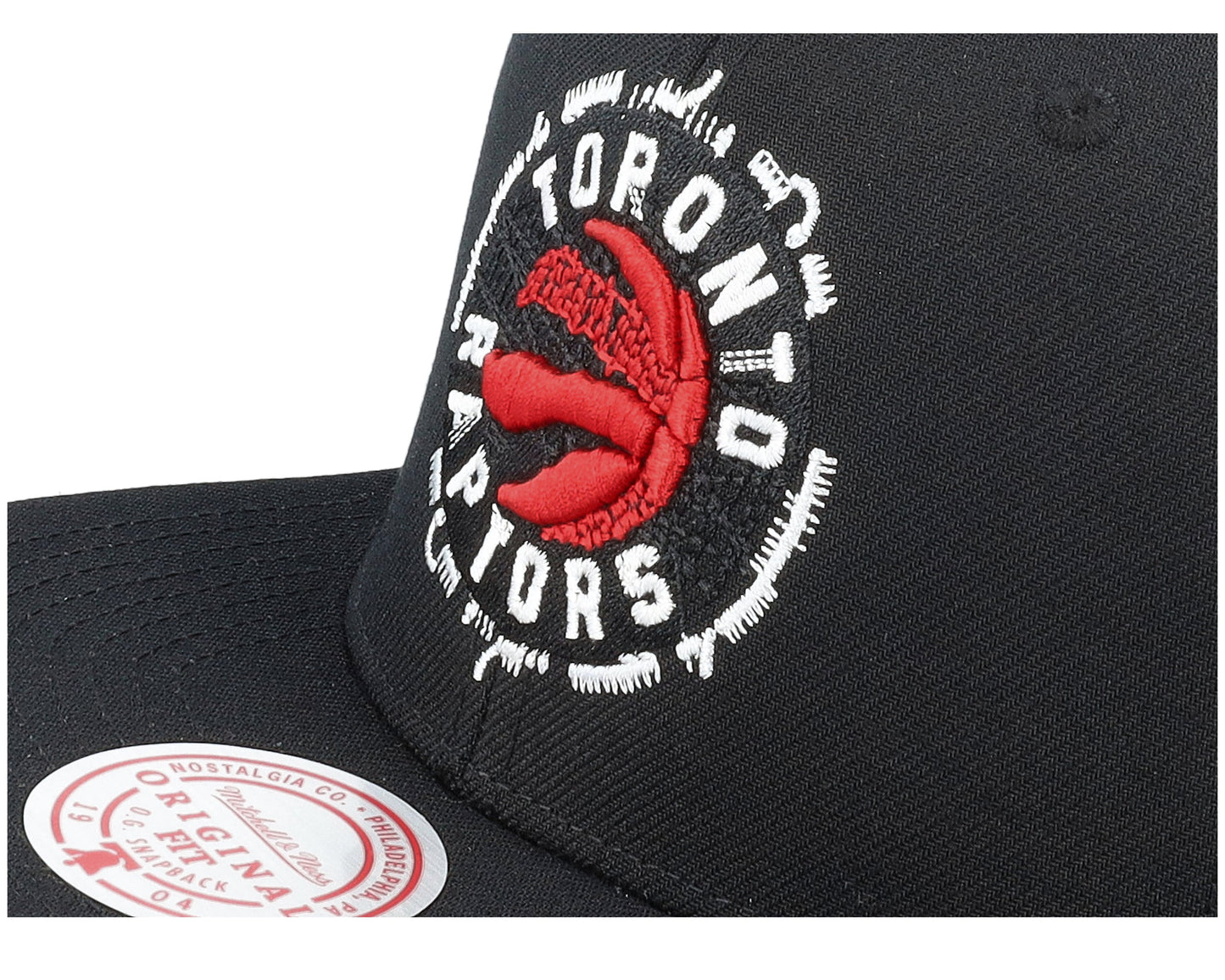 Mitchell & Ness Men's NBA Embroidery Glitch Snapback Raptors Snapback Caps
