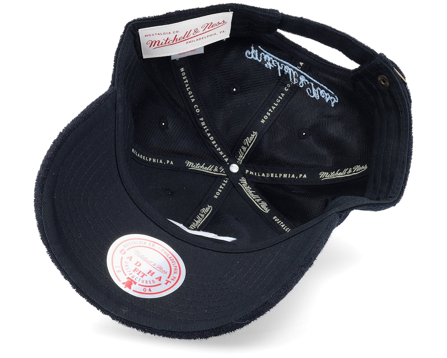 Mitchell & Ness Men's Ncaa Terry Cloth Strapback North Carolina