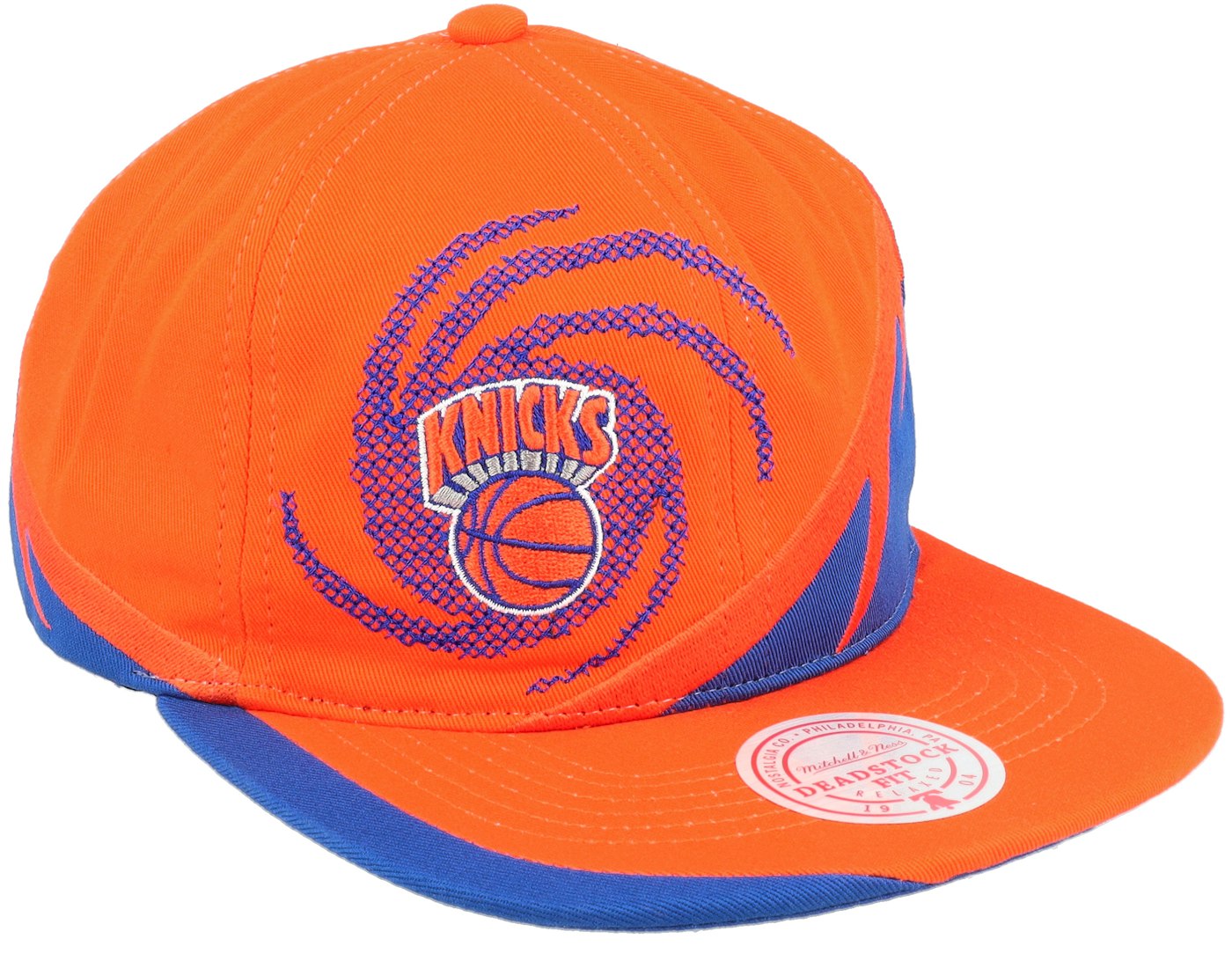 Mitchell & Ness Men's NBA Spiral Deadstock Snapback Hwc Knicks Snapback Caps