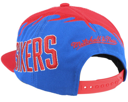 Mitchell & Ness Men's NBA Spiral Deadstock Snapback Hwc 76Ers Snapback Caps