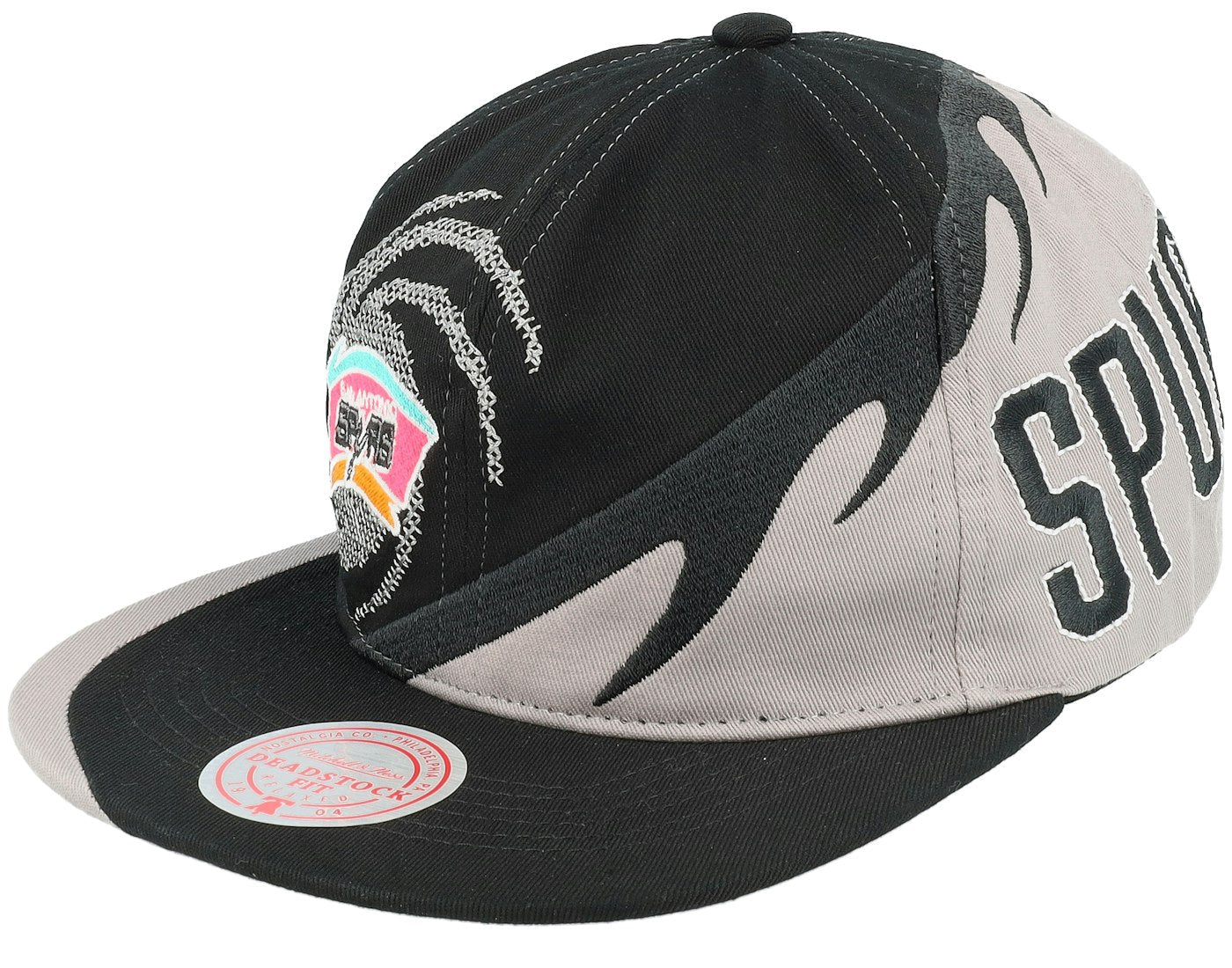 Mitchell & Ness Men's NBA Spiral Deadstock Snapback Hwc Spurs Snapback Caps