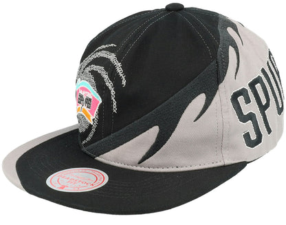 Mitchell & Ness Men's NBA Spiral Deadstock Snapback Hwc Spurs Snapback Caps