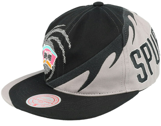 Mitchell & Ness Men's NBA Spiral Deadstock Snapback Hwc Spurs Snapback Caps