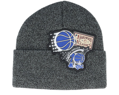 Mitchell & Ness Men's NBA Xl Logo Patch Knit Hwc Magic Beanies