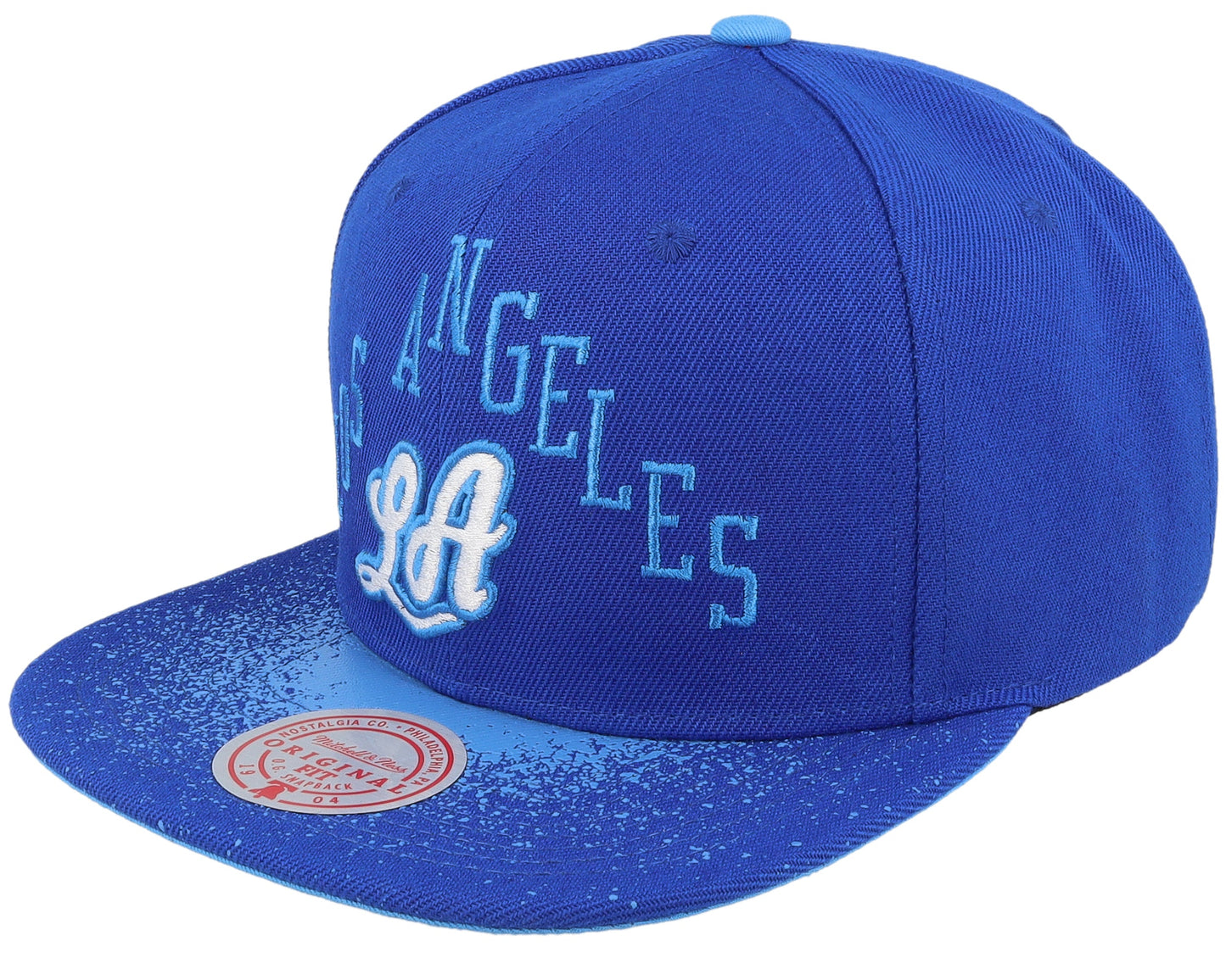 Men's Mitchell & Ness NBA Re-Take Snapback Hwc Lakers