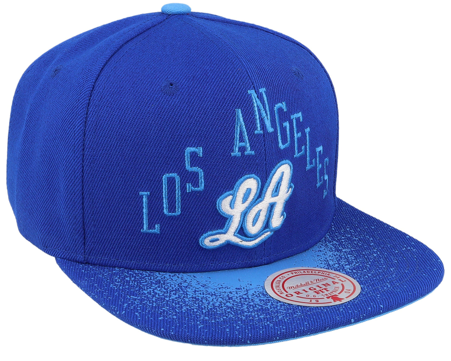 Men's Mitchell & Ness NBA Re-Take Snapback Hwc Lakers