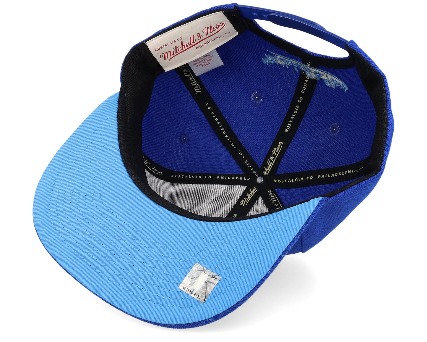 Men's Mitchell & Ness NBA Re-Take Snapback Hwc Lakers