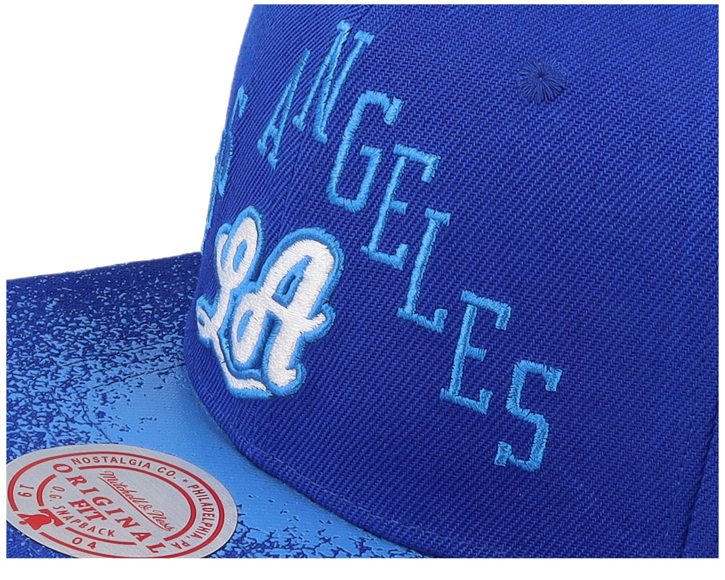 Men's Mitchell & Ness NBA Re-Take Snapback Hwc Lakers