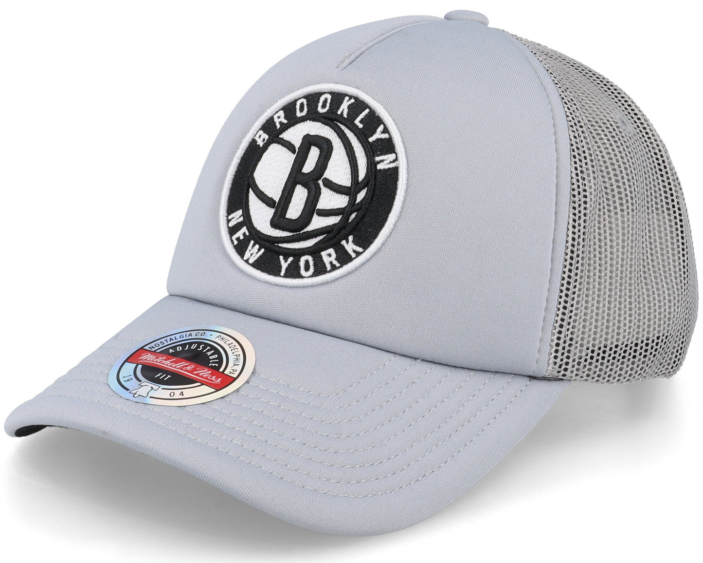 Men's Mitchell & Ness NBA Keep On Truckin Trucker Nets