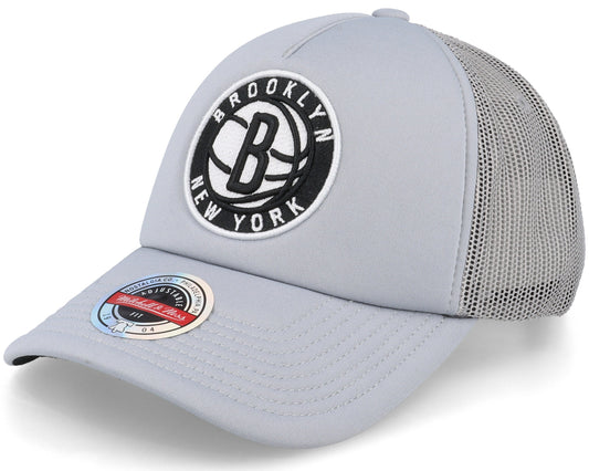 Men's Mitchell & Ness NBA Keep On Truckin Trucker Nets