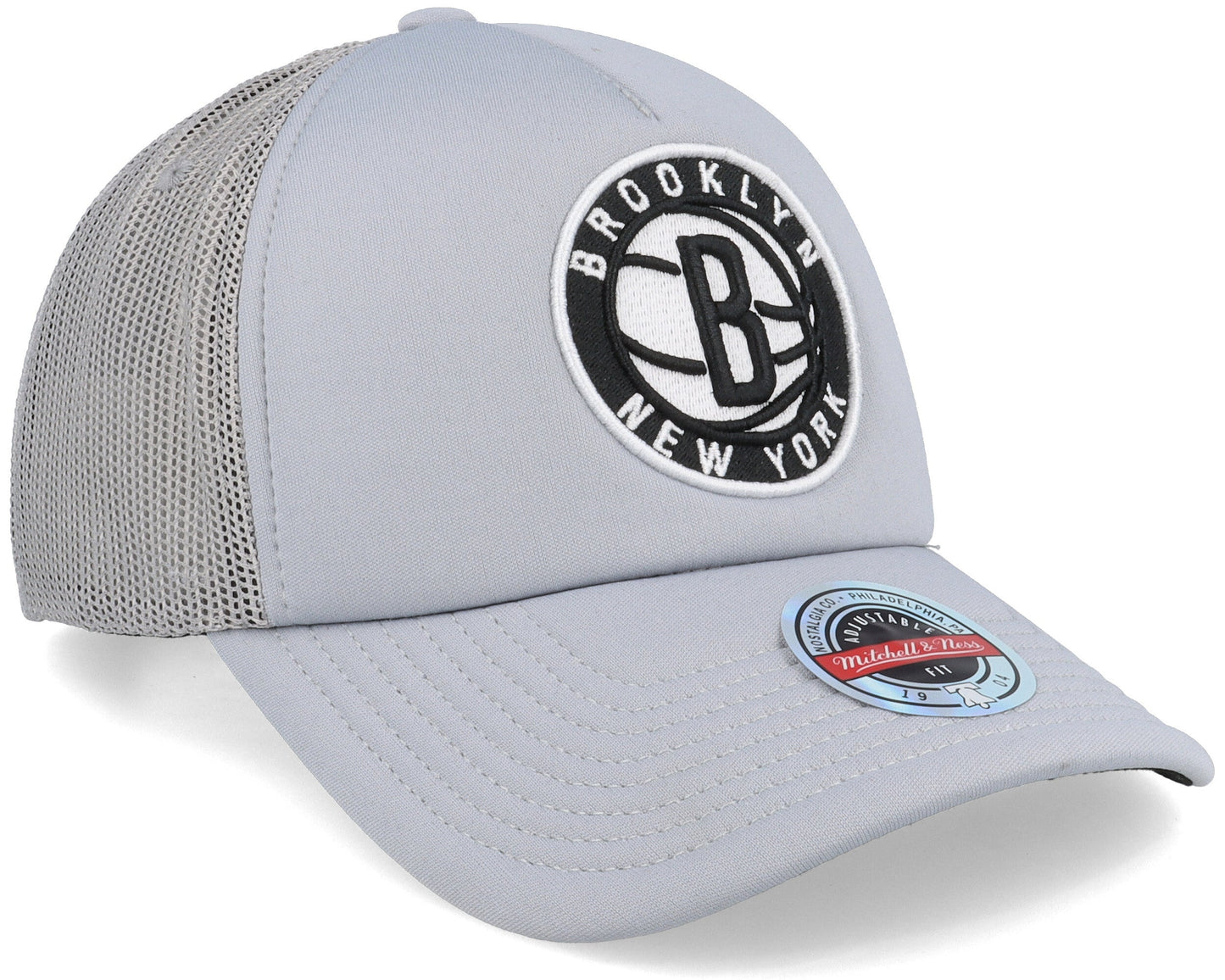 Men's Mitchell & Ness NBA Keep On Truckin Trucker Nets
