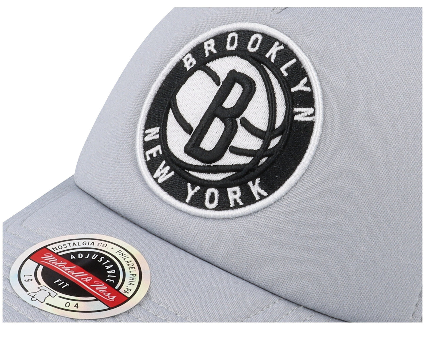 Men's Mitchell & Ness NBA Keep On Truckin Trucker Nets