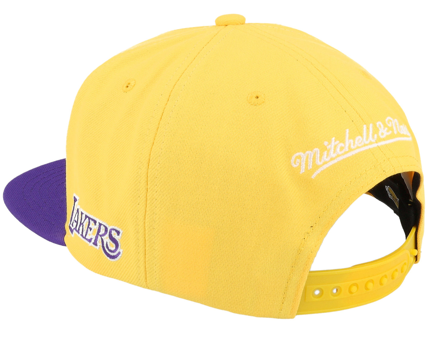 Mitchell & Ness Men's NBA Half N Half Snapback Lakers Snapback Caps