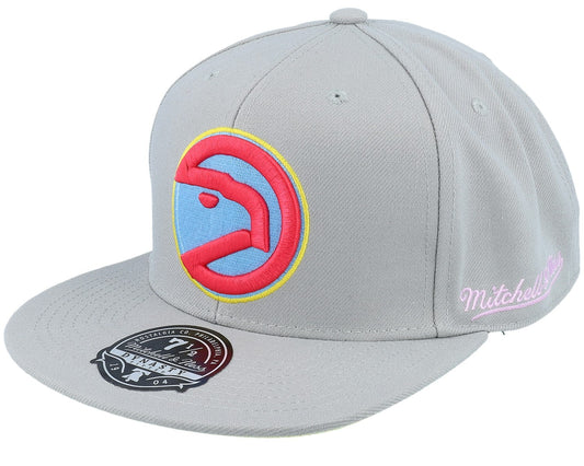 Mitchell & Ness Men's NBA Til Dawn Fitted Hwc Hawks Fitted Caps
