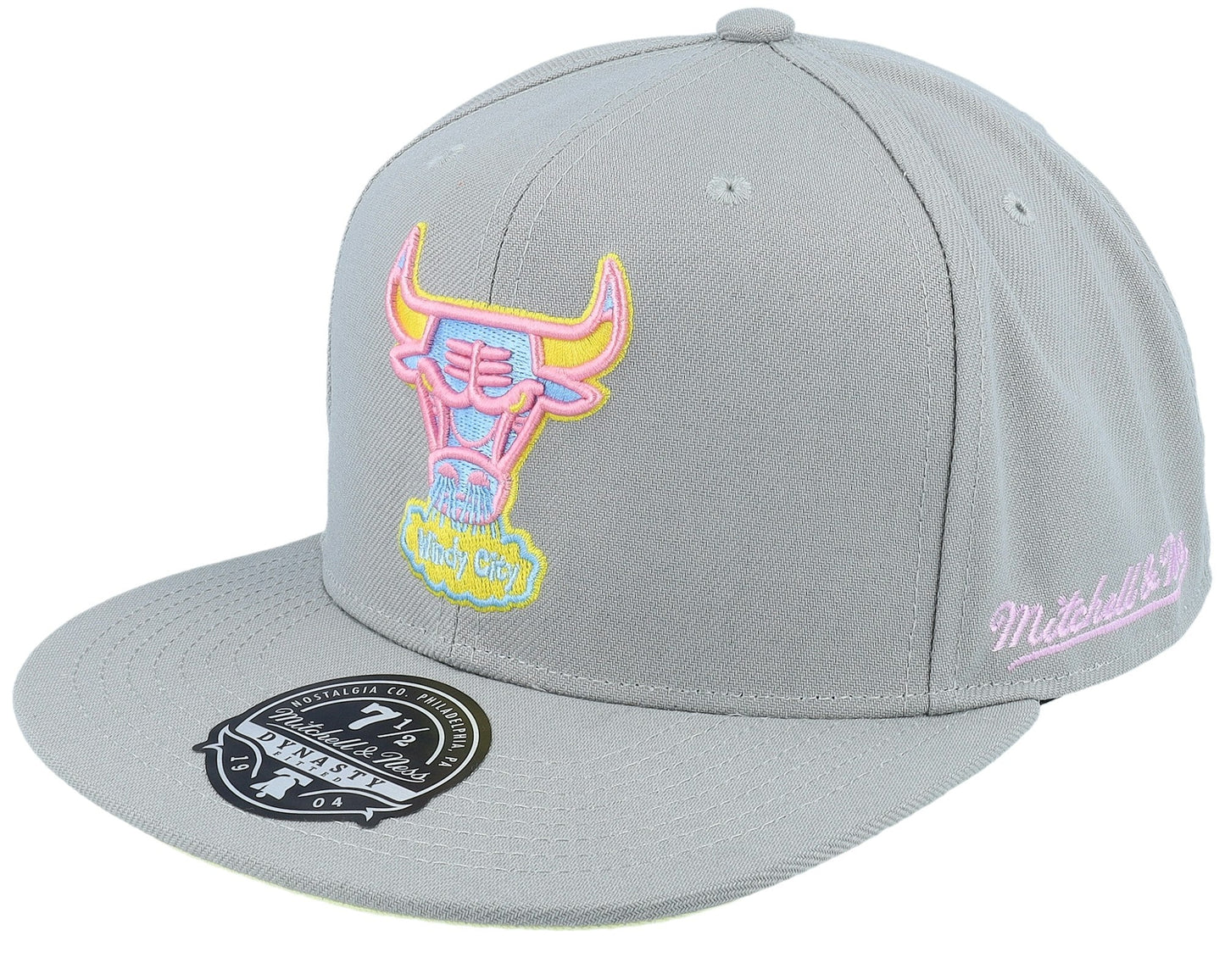 Men's Mitchell & Ness NBA Til Dawn Fitted Hwc Bulls