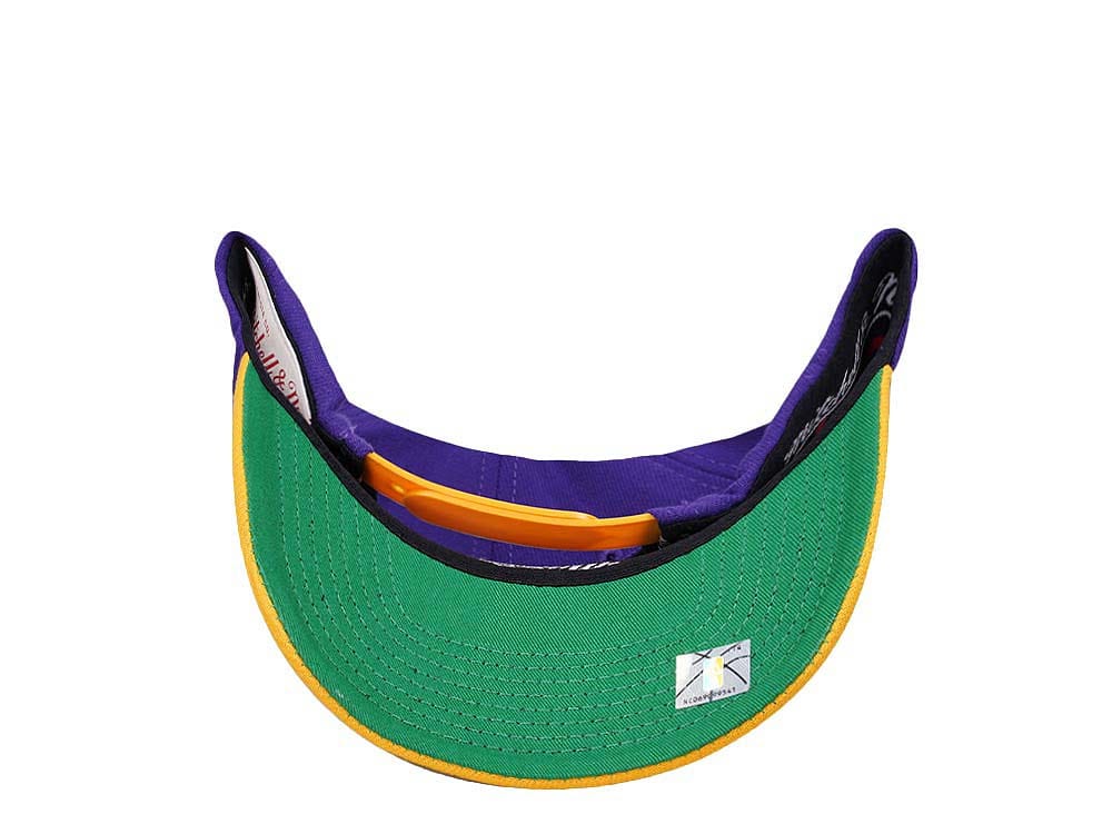 Men's Mitchell & Ness NBA Shredder Stretch Snapback Hwc Lakers - Purple