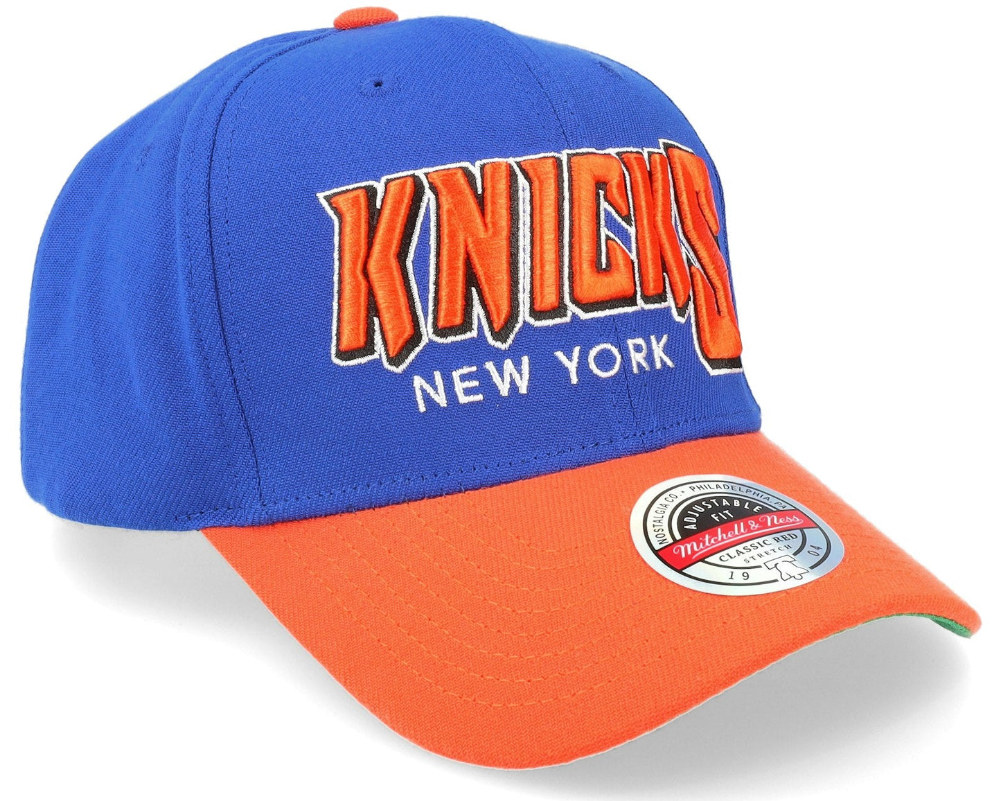 Men's Mitchell & Ness NBA Shredder Stretch Snapback Hwc Knicks - Blue