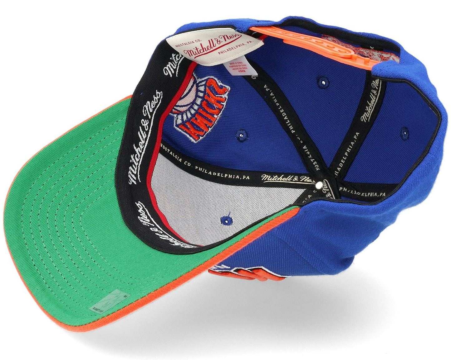 Men's Mitchell & Ness NBA Shredder Stretch Snapback Hwc Knicks - Blue