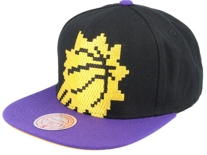 Mitchell & Ness Men's NBA 8 Bit Xl Snapback Suns Snapback Caps