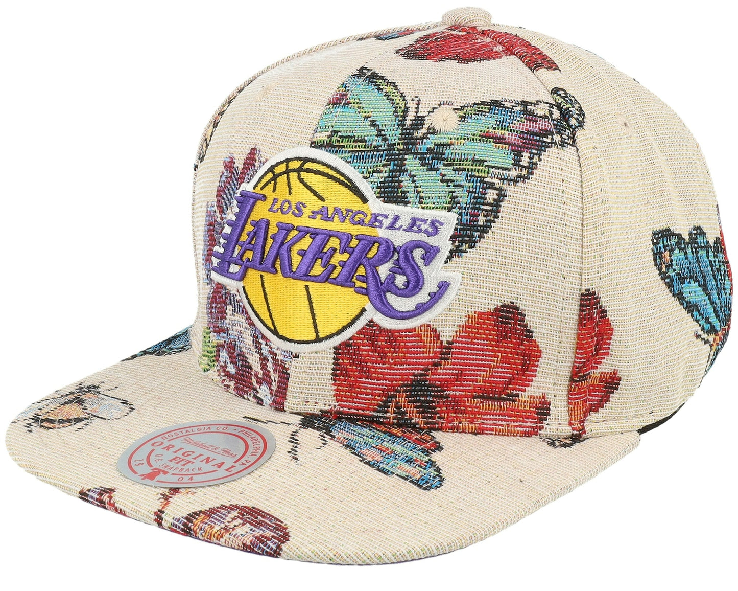 Men's Mitchell & Ness NBA True Tap Snapback Lakers - Multi-Black