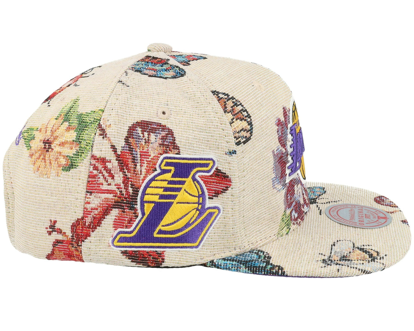 Men's Mitchell & Ness NBA True Tap Snapback Lakers - Multi-Black