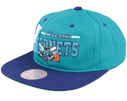Mitchell & Ness Men's NBA Varsity Letter Snapback Hwc Hornets Snapback Caps