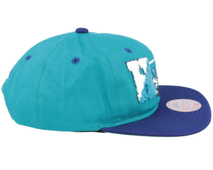 Mitchell & Ness Men's NBA Varsity Letter Snapback Hwc Hornets Snapback Caps
