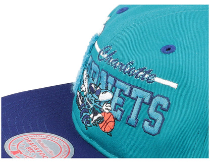 Mitchell & Ness Men's NBA Varsity Letter Snapback Hwc Hornets Snapback Caps