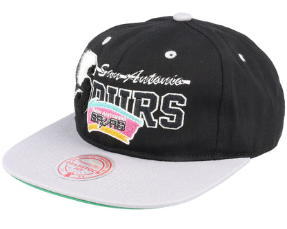 Mitchell & Ness Men's NBA Varsity Letter Snapback Hwc Spurs Snapback Caps