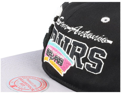Mitchell & Ness Men's NBA Varsity Letter Snapback Hwc Spurs Snapback Caps