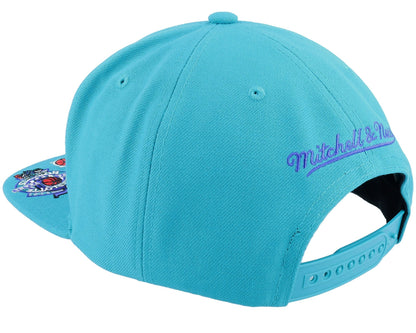 Mitchell & Ness Men's NBA Front Face Snapback Hwc Hornets Snapback Caps