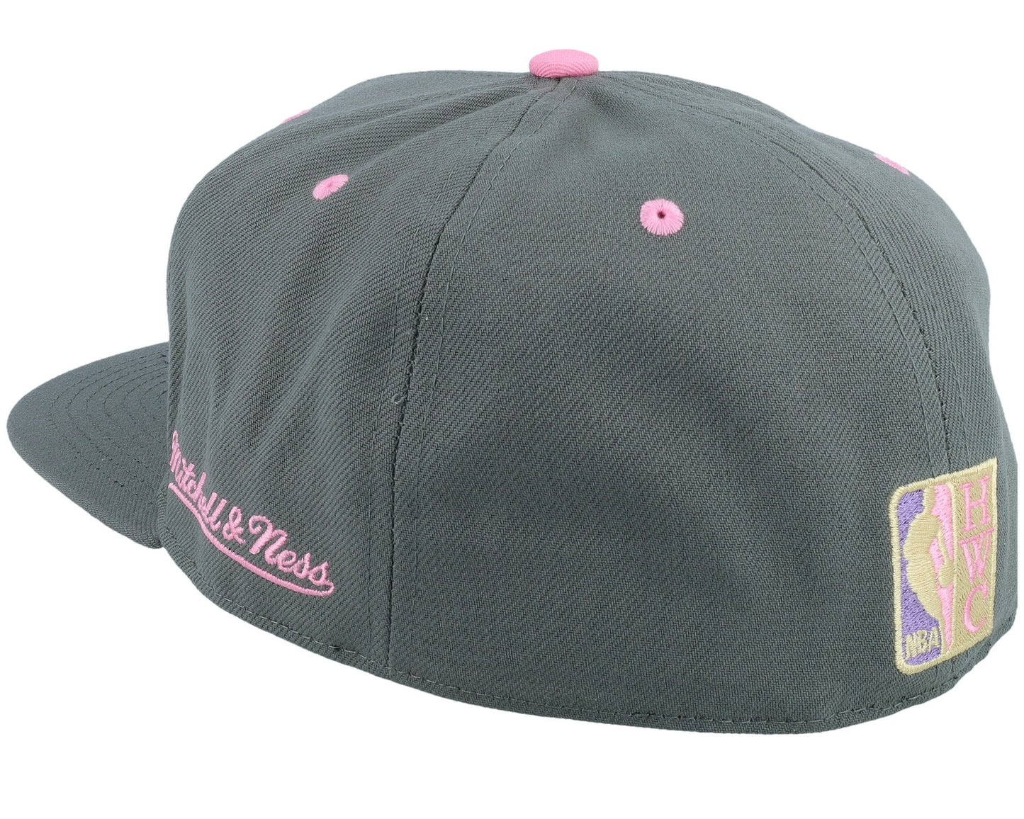 Men's Mitchell & Ness NBA Lavender Dreams Fitted Hwc Supersonics