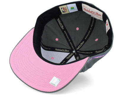 Mitchell & Ness Men's NBA Lavender Dreams Fitted Hwc Supersonics Fitted Caps