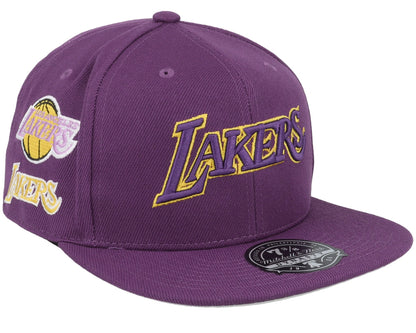 Mitchell & Ness Men's NBA Team Origins Fitted Hwc Lakers Fitted Caps