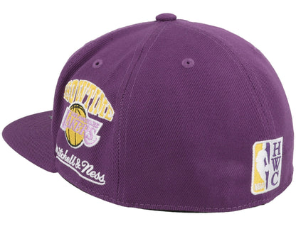 Mitchell & Ness Men's NBA Team Origins Fitted Hwc Lakers Fitted Caps