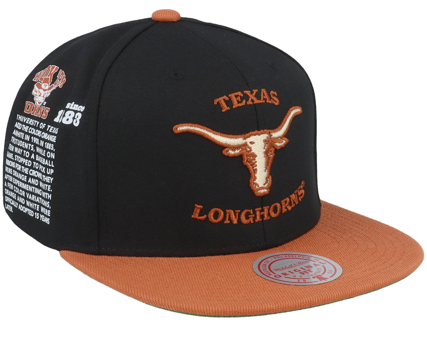 Mitchell & Ness Men's Ncaa Team Origins Snapback Hat - Texas Longhorns