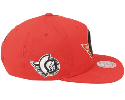 Mitchell & Ness Men's NHL Alternate Flip Snapback Senators