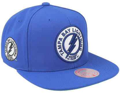 Mitchell & Ness Men's NHL Alternate Flip Snapback Lightning Snapback Caps