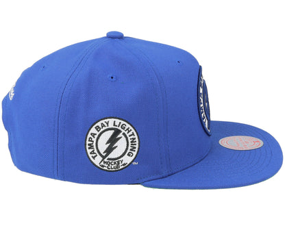 Mitchell & Ness Men's NHL Alternate Flip Snapback Lightning Snapback Caps