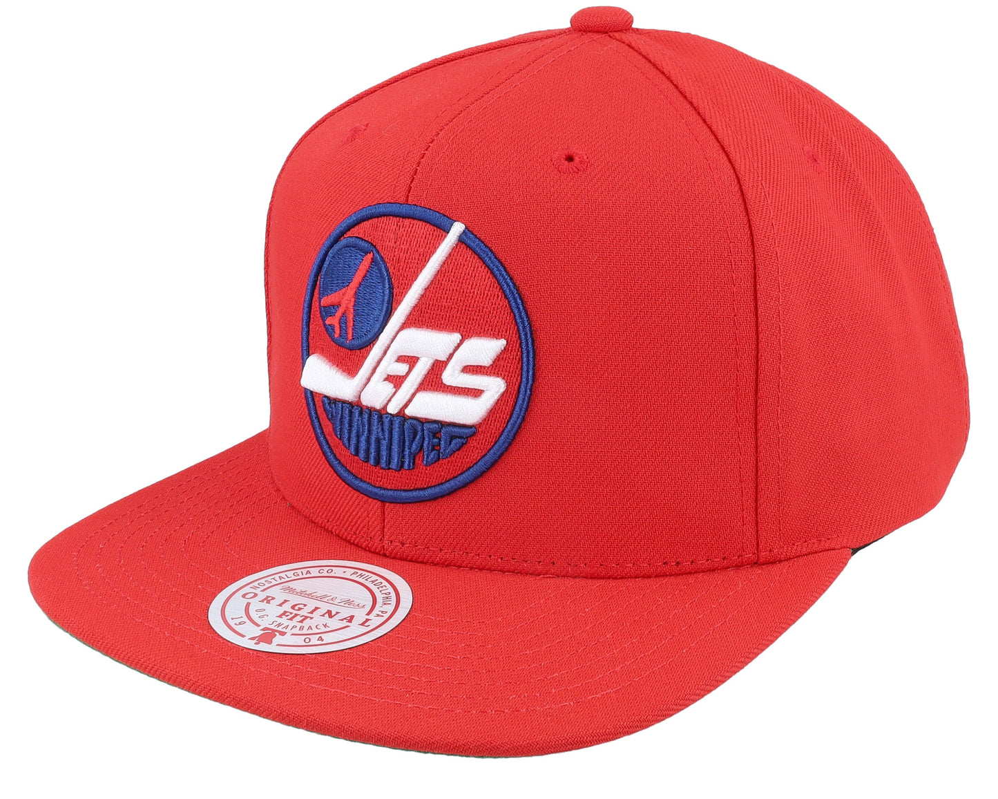 Men's Mitchell & Ness Nhl Alternate Flip Snapback Jets