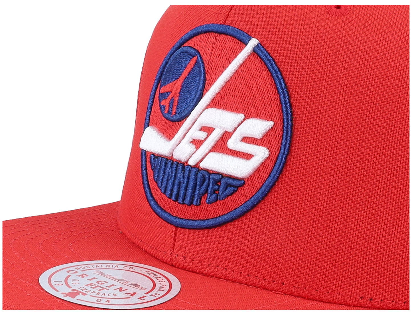 Men's Mitchell & Ness Nhl Alternate Flip Snapback Jets