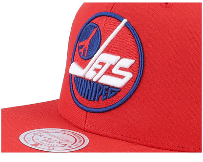 Mitchell & Ness Men's NHL Alternate Flip Snapback Jets Snapback Caps