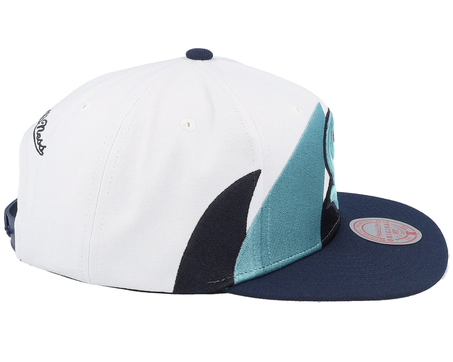 Mitchell & Ness Men's NHL Vintage Sharktooth Snapback Kraken Snapback Caps