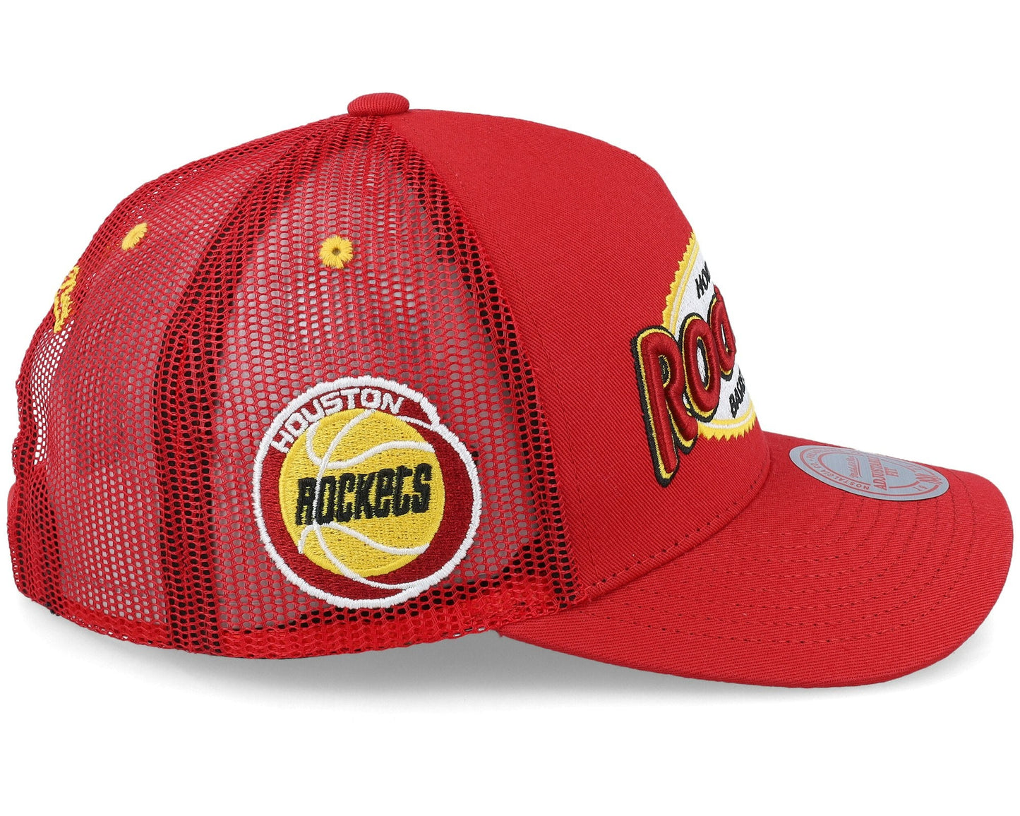 Mitchell & Ness Men's NBA Team Seal Trucker Hwc Rockets Ball Caps