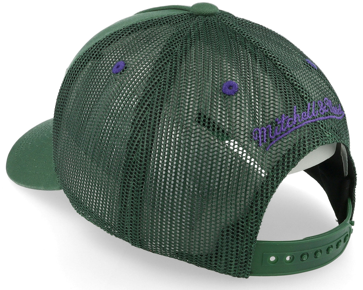 Mitchell & Ness Men's NBA Team Seal Trucker Hwc Bucks Ball Caps