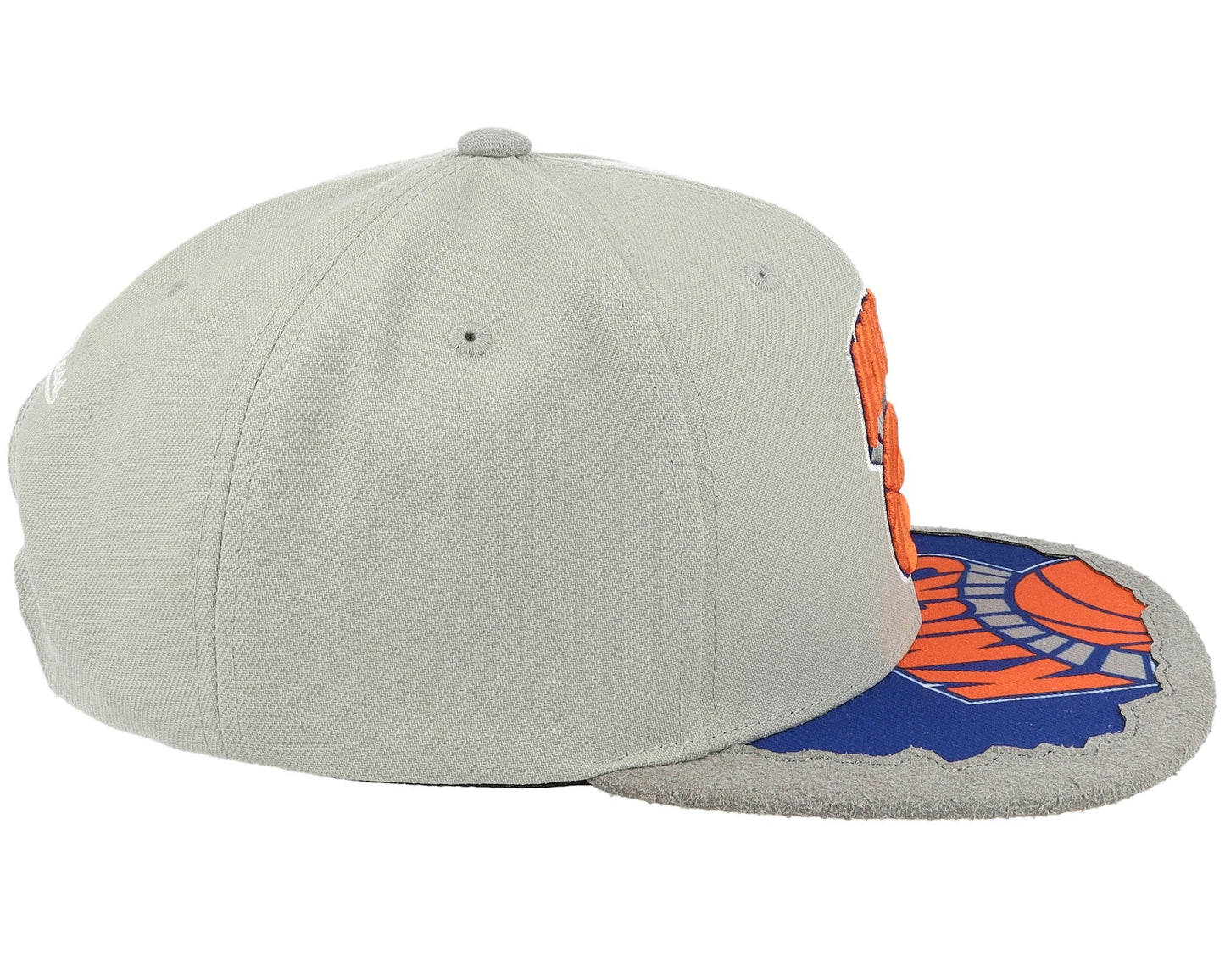 Men's Mitchell & Ness NBA Munch Time Snapback Hwc Knicks - Grey
